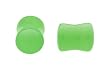 Green Jade Plug 0g - Sold As Pair