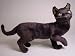 russian blue - Russian Blue Cat, Standing - Lifelike Plush|One Size - 25 inches