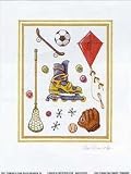 Rollerblade, Art Poster by Karyn Frances Gray, size 14