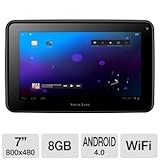 Visual Land Prestige 7 Internet Tablet 7-Inch Multi-Touch Capacitive/Android 4.0 Ice Cream Sandwich/8GB/ARM Cortex A8 1.2GHz/512 DDR3 RAM/Camera/1080p HDMI Out (Black)
