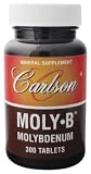 Carlson Laboratories - Moly-B, 500 mcg, 300 tablets