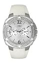 Guess #U10518L1 Women's Crystal Accented Multi Function 3 Dial Watch
