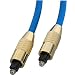 SPDIF Cable - TosLink, Premium Gold, 1m