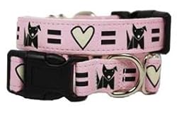 Bamboo "Love Dog" Buckle Collar (Medium)