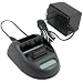 Brand New Retail Packing Nextel I860 / I560 / I605 / I930 / I215 / I285 / I760 / I855 / I265 / I275 / I530 Cradle LCD Twin Battery Desktop Charger + Plug in Ac Adapter
