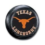 Texas Longhorns NCAA Black Spare Tire Cover