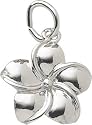 Plumeria Flower Charm by Rembrandt Charms