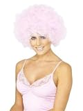 Pink Curly Wig - Bargain (30p goes to Charity)