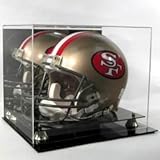 IMAGE OF Deluxe Acrylic Football Helmet Display Case
