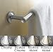 KOHLER K-14435-G Purist 18-Inch Towel Bar, Brushed Chrome