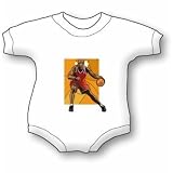 Basketball 1 Baby Ultrasoft Onesie