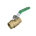 Plumbers Overstock UV30004 Brass Ball Valve Threaded, 3/4" Plumbers Overstock UV30004 Brass Ball Valve Threaded, 3/4"