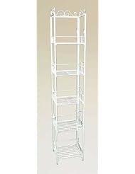 Buy 5-tier Rack in White ADS6076-wh