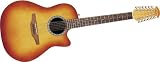 Ovation CC045-HB Celebrity 12-String Mid-Depth Acoustic-Electric Guitar - Honey Burst
