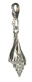 Jane Davis CHM 002 Sterling silver conch Shell Charm