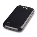 T-MOBILE SAMSUNG T679 EXHIBIT II 4G SMOKE BLACK TPU GEL SKIN CASE, IN QUBITS RETAIL PACKAGING