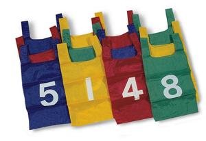 Nylon Numbered Pinnies (Dozen of 12)