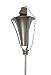 72 Inch Ground Torch (set Of 12) Conical Cage Bronze