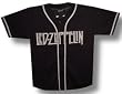 LED ZEPPELIN - United States Of America 1977 - Black Baseball Jersey