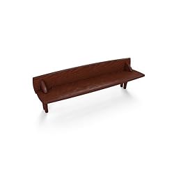 Legare ASEM-110 29 inch Accessory PDA Shelf- Espresso Finish