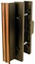 Slide-Co #141841 Slid GLS DR Handle Set