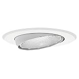 Halo 5070P 5-Inch Eyeball Light Trim, White
