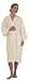 Natural Shorts - Canyon Rose Waffle Weave Unisex Spa Robe, Short, Natural