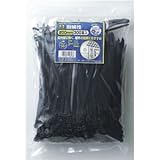 （業務用セット） ELPA 耐候性結束バンド ワンタッチロック方式 200mm 300本入 ブラック KBF-200300C（BK） 【×10セット】