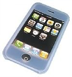 Blue Silicone Skin Case For Apple iPhone