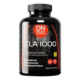 DELUXE NUTRITION CLA WEIGHT LOSS AND DEFINITION 1000mg 180 SOFTGELS TUBBED