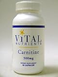 Vital Nutrients - Carnitine 500 mg 60 caps