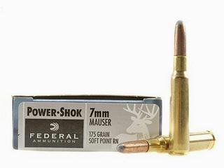 Childrens Toyshop  Sporting Goods : 7mm Mauser 175Grain Hi-Shok SPRN
