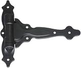 National S836-254 Tru-close Self Closing T Hinge 8 - Black