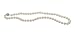 AAA 7.5-8mm White Freshwater Cultured Pearl Necklace 18in Princess