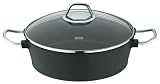 Fissler Schmorkasserolle Black Edition 24 cm, 2,9 l, mit Deckel