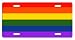 Gay Flag License Plate