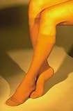 Gabrialla Graduated Compression Knee Highs, Sheer (18-20 mmHg)