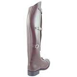 Crown Men 3 Buckle Field Boots Horse Riging Equestrian Brown All Sizes Available