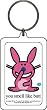 it's happy bunny 'You Smell Like Butt' Lucite Key Chain
