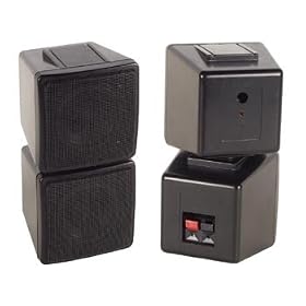 ENCEINTES SATELLITES NOIR 100W [Appareils �lectroniques]
