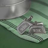 Personalized Two Tone Cuff Links