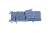 from Baby Boum Baby Boum Cotton-Rich Long, Thick Padded Playpen & Cot Bumper (Ink Blue,28 x 340cm) (Model 203TERRY64)