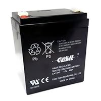 Casil Genuine CA1240 12V 4Ah SLA Alarm Battery