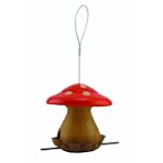 Cherry Valley Feeder Mushroom Bird Seed Feeder