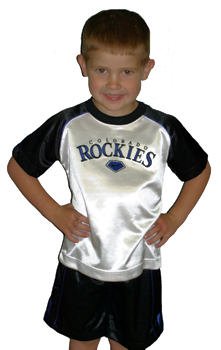 Buy Colorado Rockies Embroidered Short Set