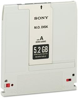 Magneto Optical Disk, 5.25", 5.2GB, 2,048 Bytes/Sector, Rewritable
