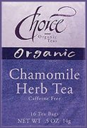 Choice Organic Teas Chamomile Herb Tea by Choice Organic Teas