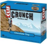 Clif Bar Crunch Chocolate Chip Granola Bars (Case Count: 12 boxes) (Case Contains: 120 Bars)