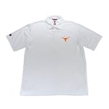 Antigua University of Texas Excellence Desert Dry White Mesh Shirt