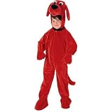 Kids Small Clifford The Big Red Dog Costume (4-6)